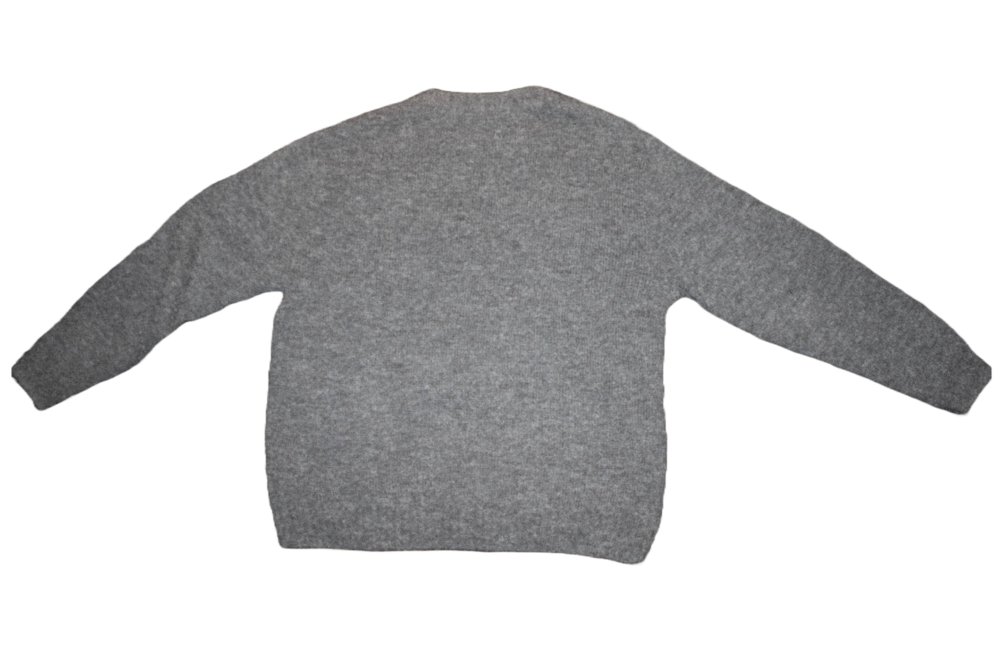 Feathered Grey Sweater