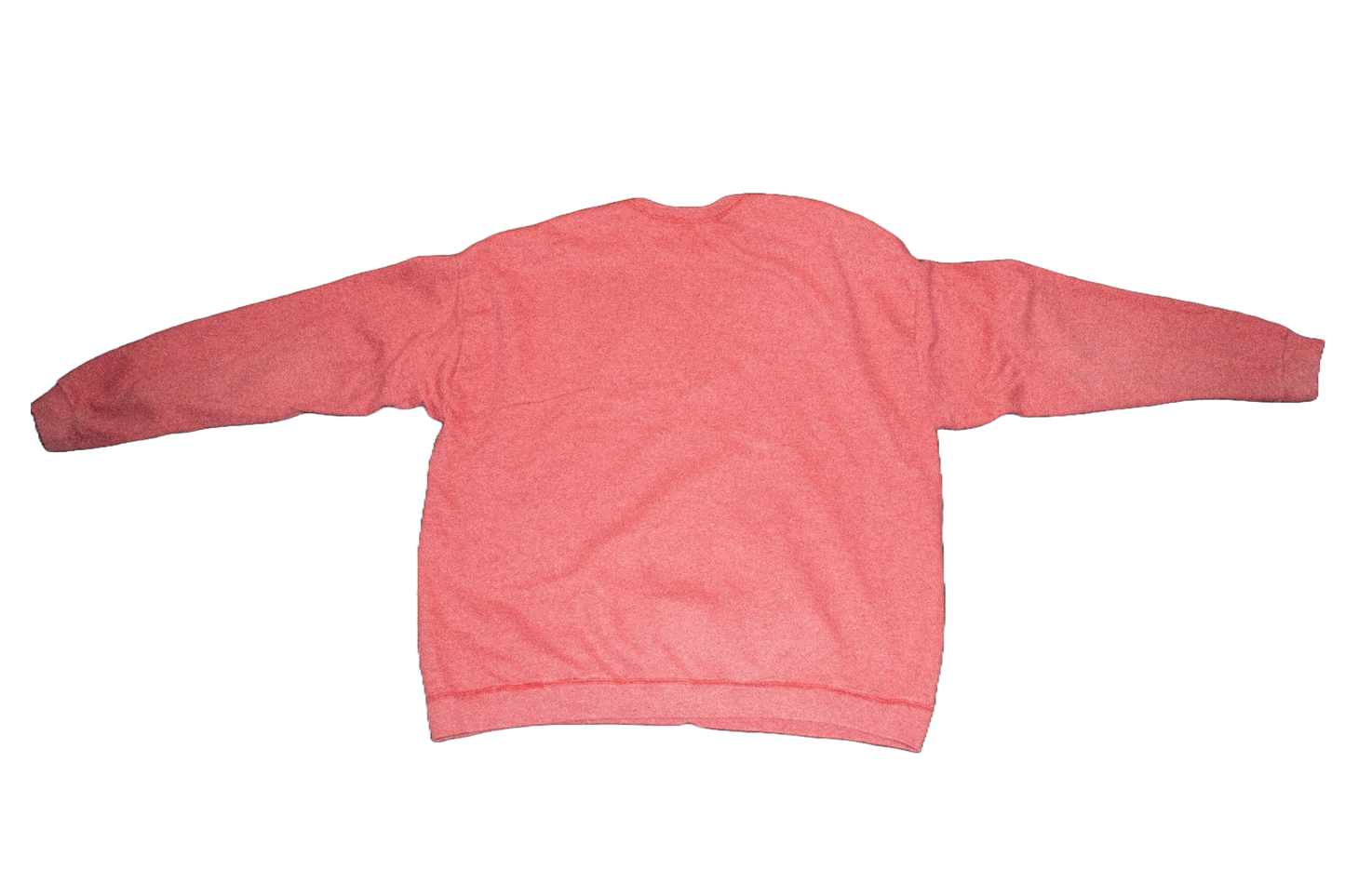 Red Crew Neck Long Sleeve Sweatshirt