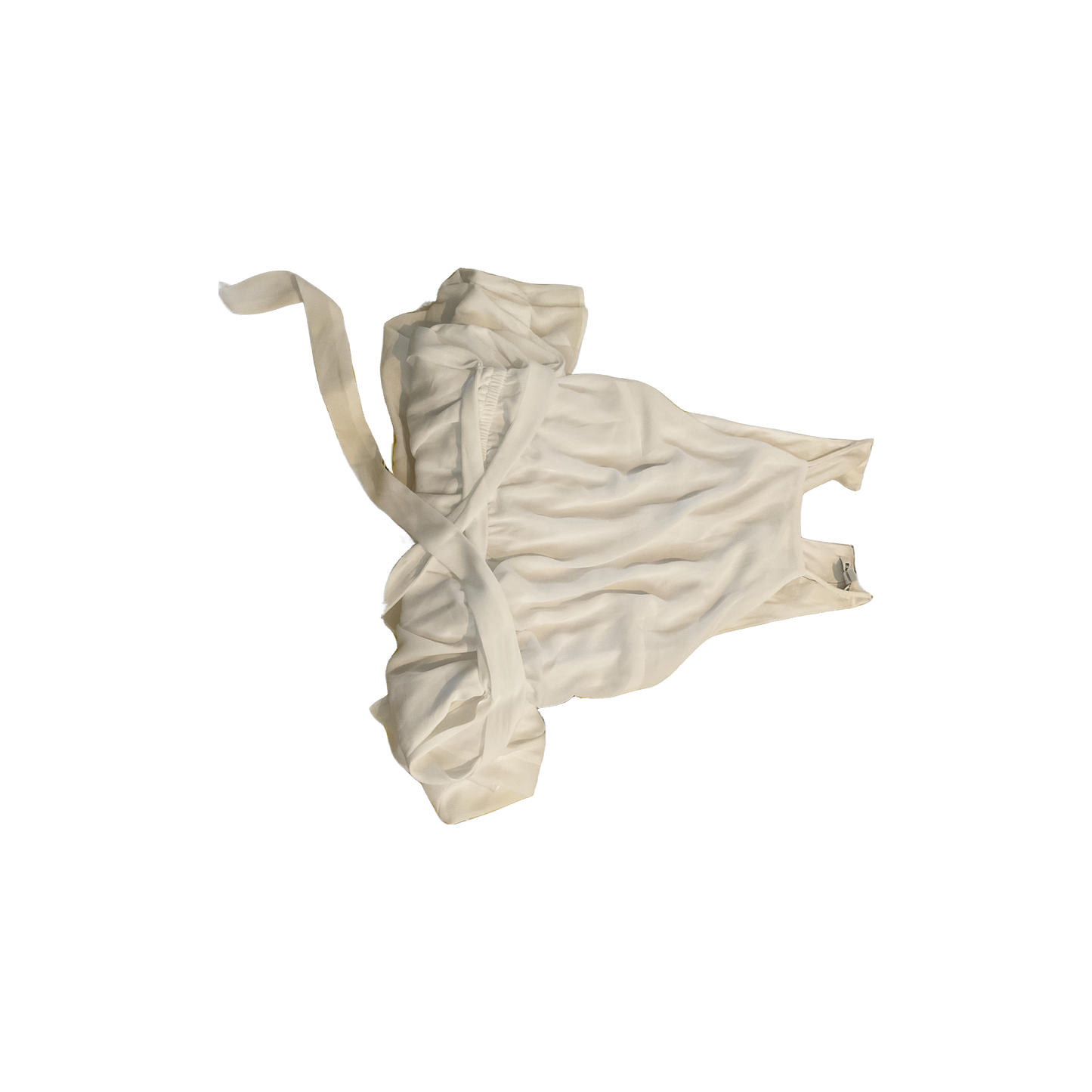 Express white wrap dress