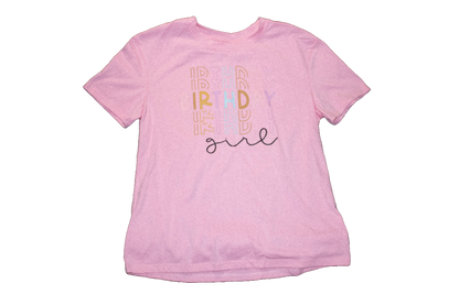 Pink Birthday Girl Shirt
