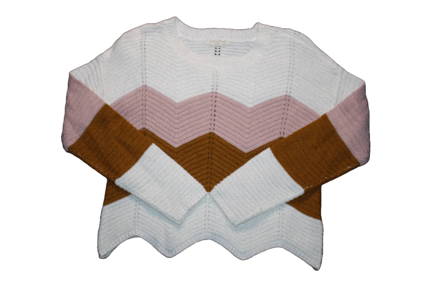 Striped Zigzag Sweater