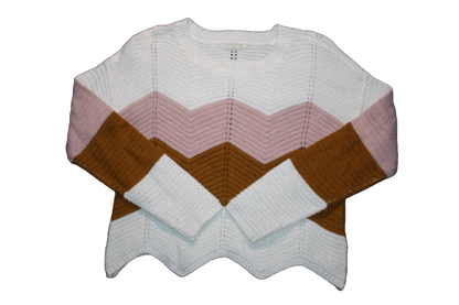 Striped Zigzag Sweater