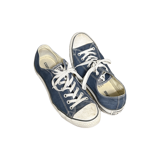 Chuck Taylor Low Sneakers Navy Blue Fabric