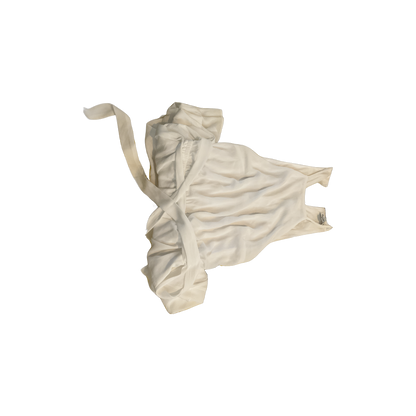 Express white wrap dress