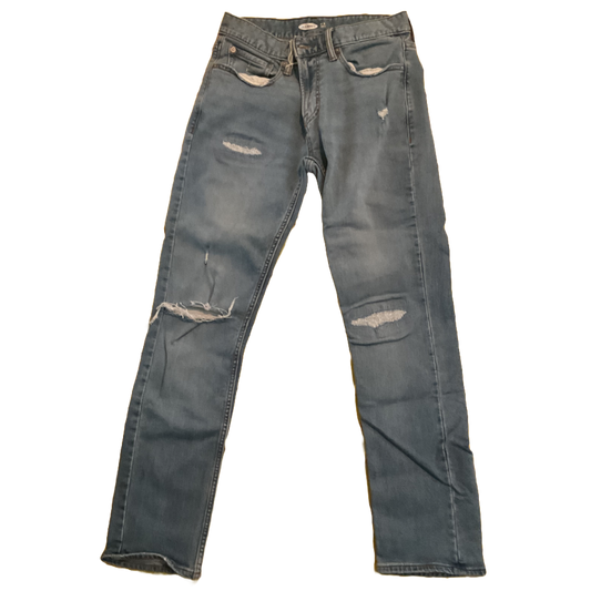 slim ripped jeans