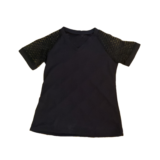 mesh short sleeve shirt