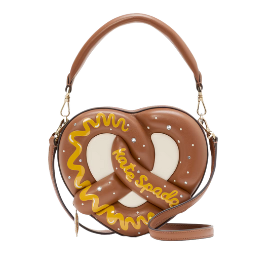 nyc 3d pretzel crossbody bag