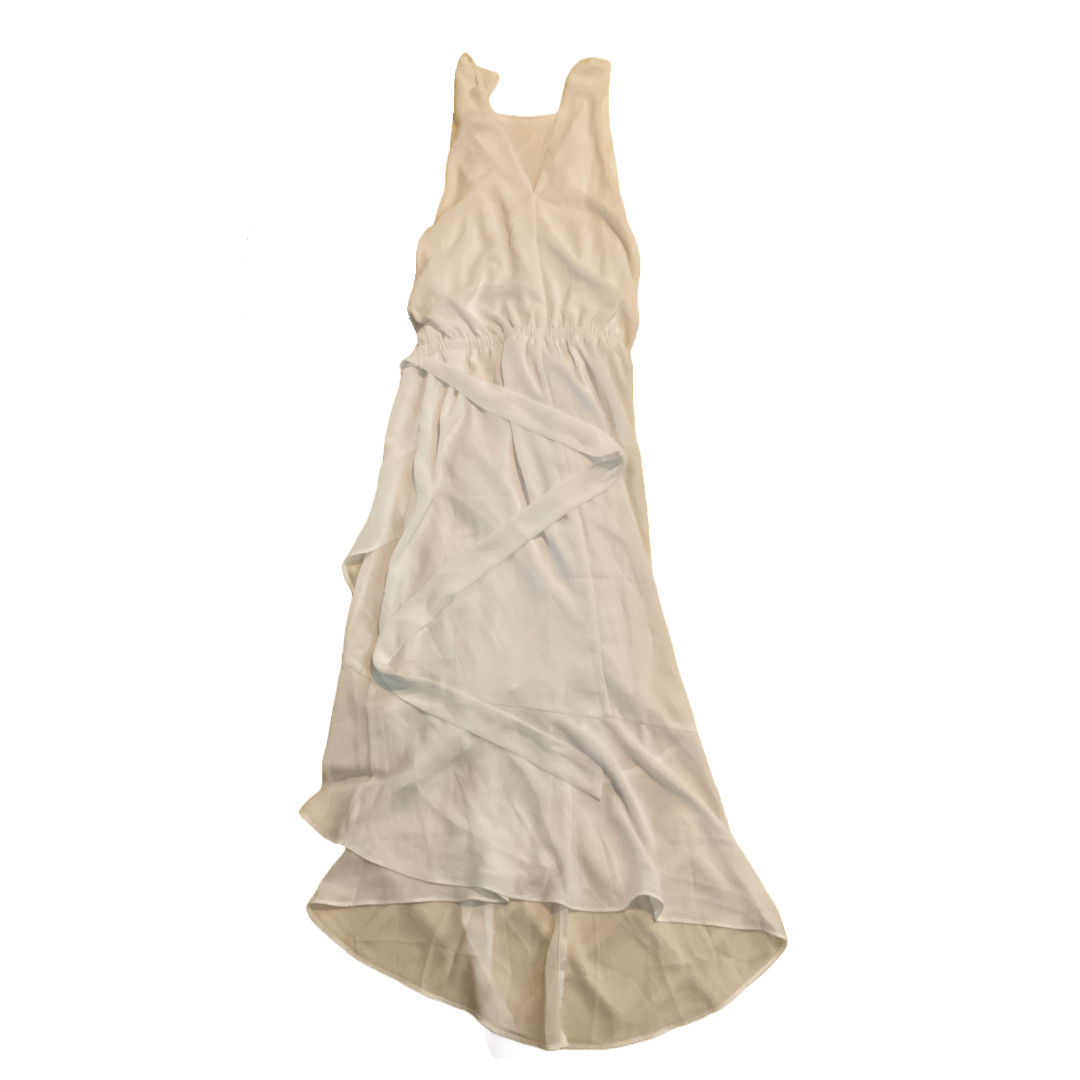 Express white wrap dress